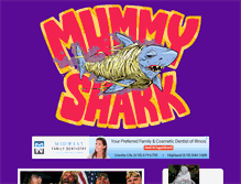 Tablet Screenshot of mummyshark.com